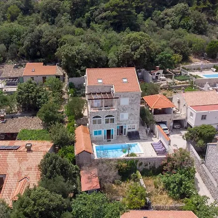 Stunning Dubrovnik 9 Bedrooms Zaton Deluxe Amazing Sea Views Private Pool Zaton