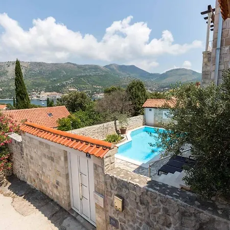 Villa Stunning Dubrovnik 9 Bedrooms Zaton Deluxe Amazing Sea Views Private Pool Zaton