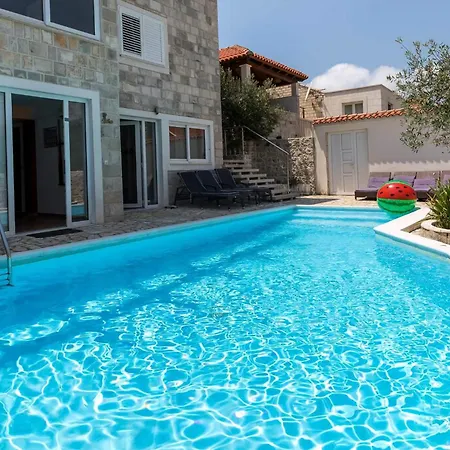 Stunning Dubrovnik 9 Bedrooms Zaton Deluxe Amazing Sea Views Private Pool Zaton