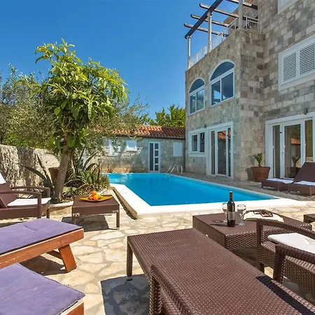 Stunning Dubrovnik 9 Bedrooms Zaton Deluxe Amazing Sea Views Private Pool Zaton *